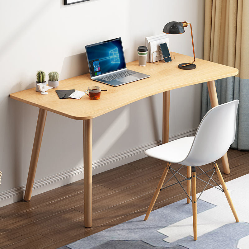 Free Form Bedroom Writing Desk Modern Style Wooden Working Table