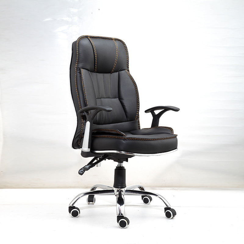 Black Contemporary Executive Chair Upholstered Managers Chair