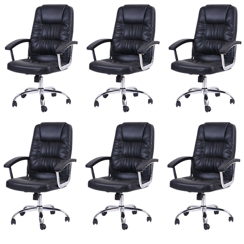 23"W Contemporary Executive Chair Upholstered Managers Chair