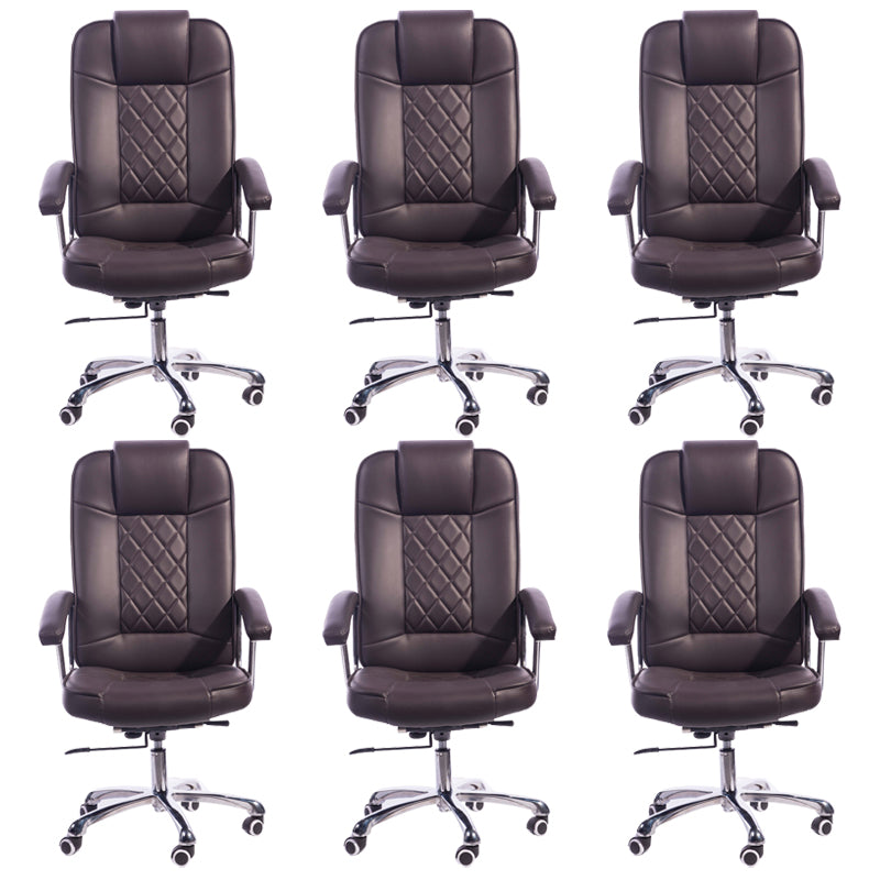 23"W Contemporary Executive Chair Upholstered Managers Chair