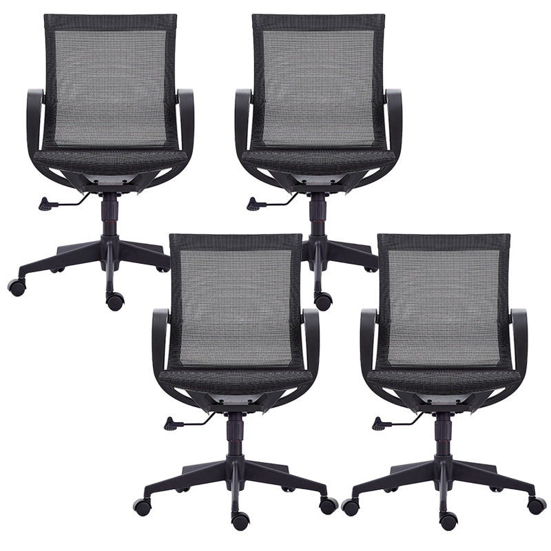 20" Wide Contemporary Office Chair Breathable AirGrid Upholstered Desk Chair