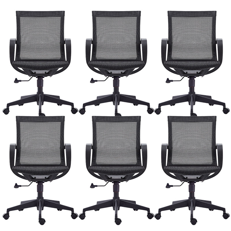 20" Wide Contemporary Office Chair Breathable AirGrid Upholstered Desk Chair