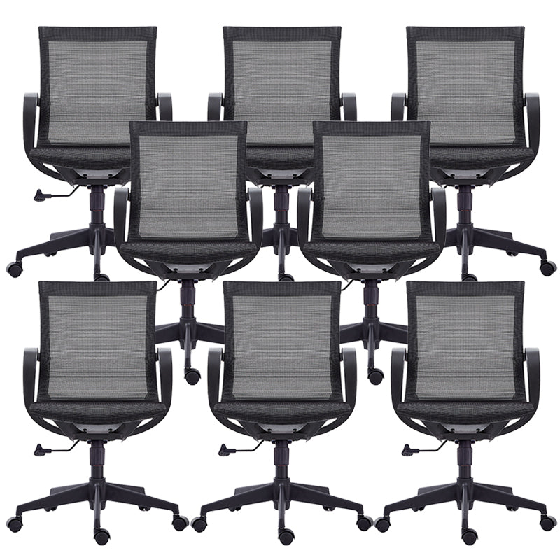 20" Wide Contemporary Office Chair Breathable AirGrid Upholstered Desk Chair