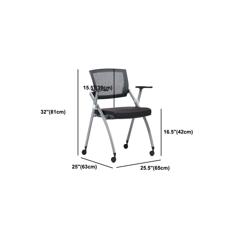 Mid-Back Executive Chair Contemporary Breathable Air Grid Guest Chair