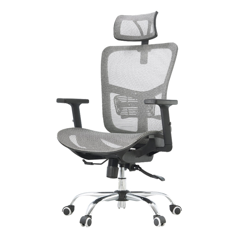 Contemporary Office Chair Mesh Computer Chair Ergonomic Task Chair with Wheels