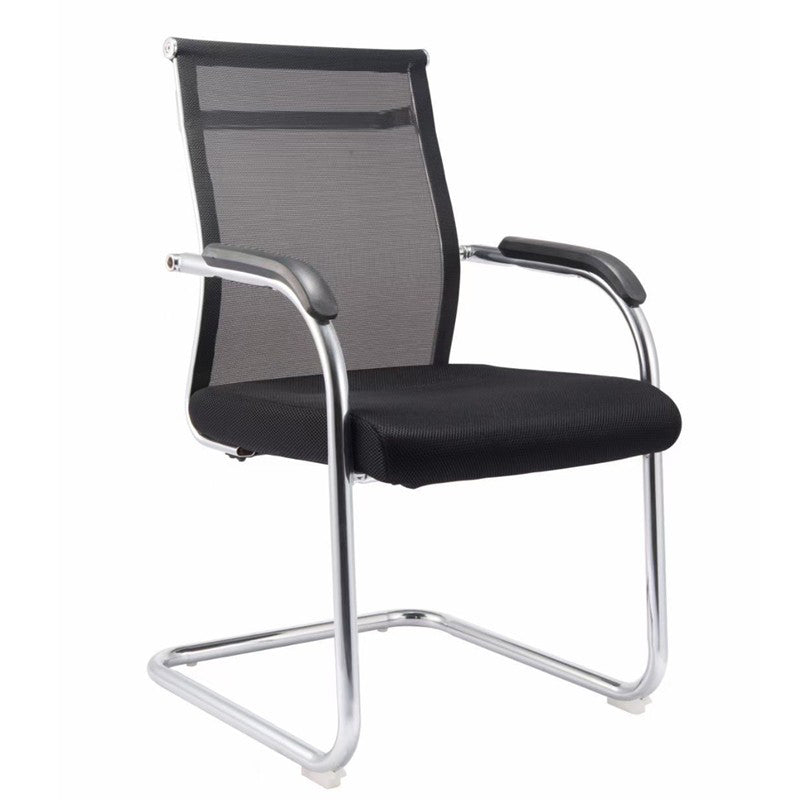 Modern Fixed Arms Office Chair Breathable AirGrid Desk Chair