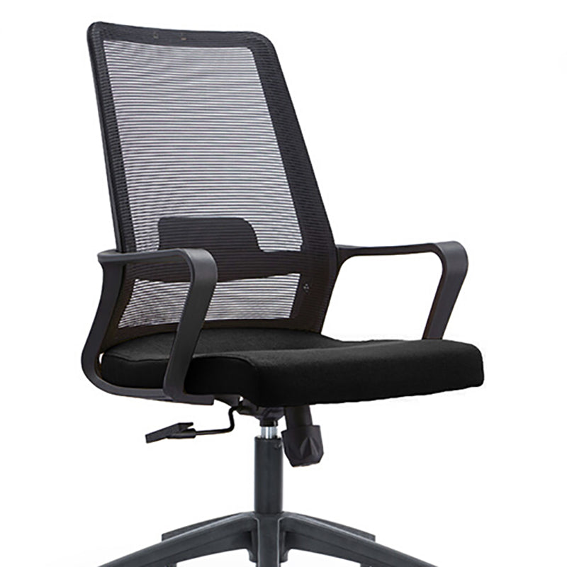 Contemporary Breathable Air Grid Office Chair Microfiber Task High Back Chair