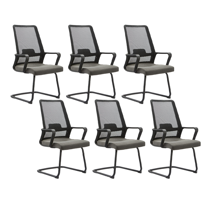 Contemporary Breathable Air Grid Office Chair Microfiber Task High Back Chair