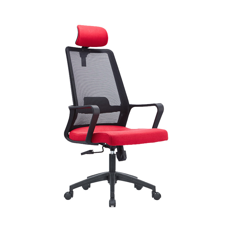 Contemporary Breathable Air Grid Office Chair Microfiber Task High Back Chair