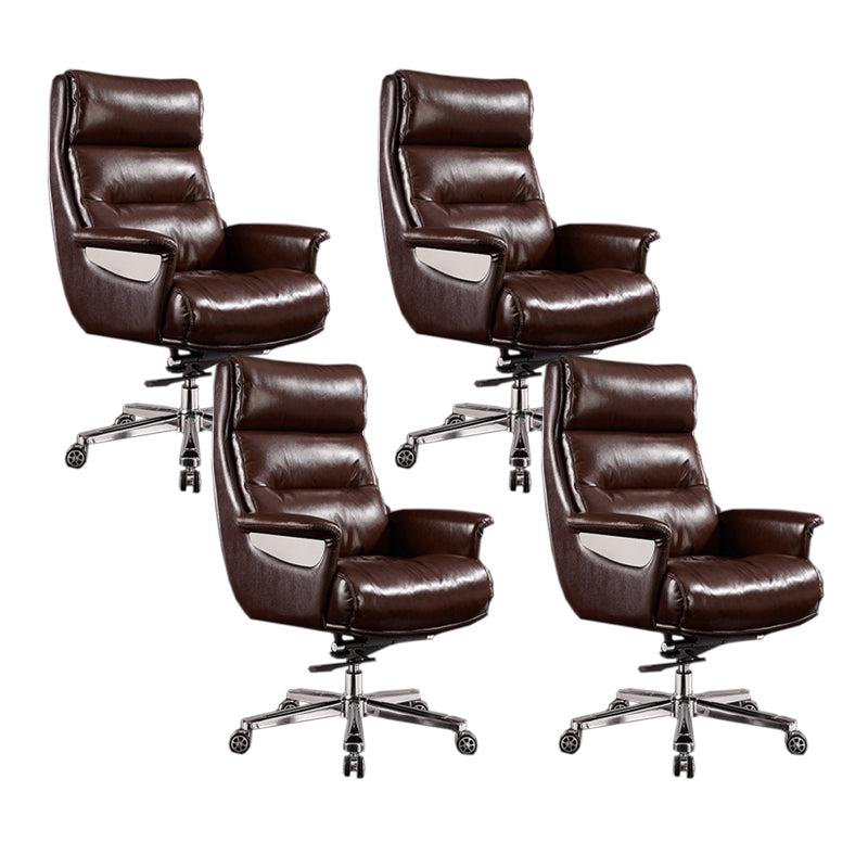 Contemporary Ergonomic Managers Chair High Back Adjustable Executive Chair