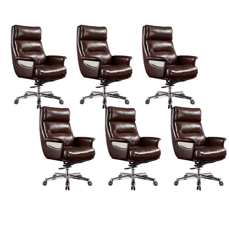 Contemporary Ergonomic Managers Chair High Back Adjustable Executive Chair