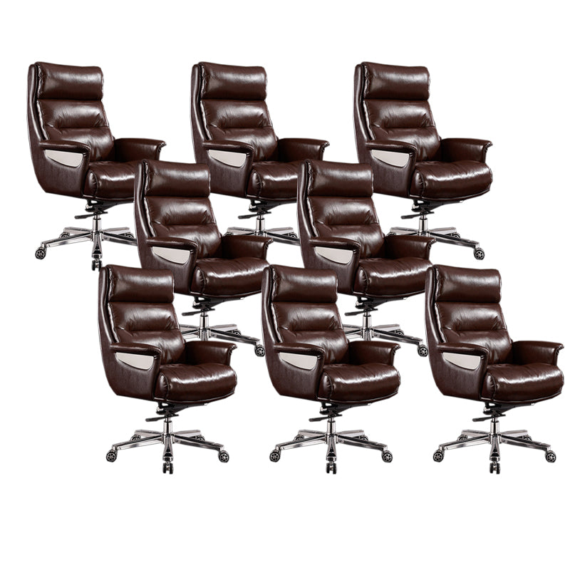 Contemporary Ergonomic Managers Chair High Back Adjustable Executive Chair