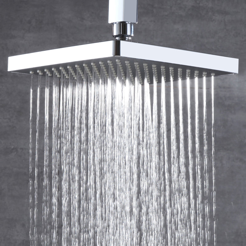 Traditional Metal Fixed Shower Head Ceiling Mounted Square Fixed Shower Head