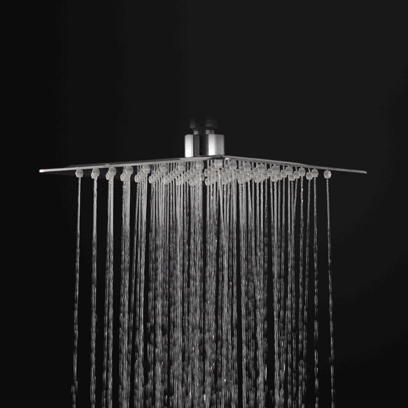 Metal Fixed Shower Head Modern Bathroom Ceiling Mounted Shower Head