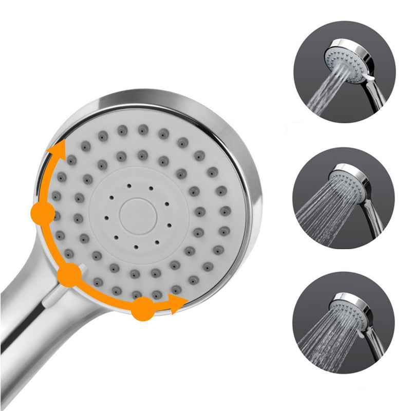 Round Handheld Shower Head Modern Style Hand Shower for Home