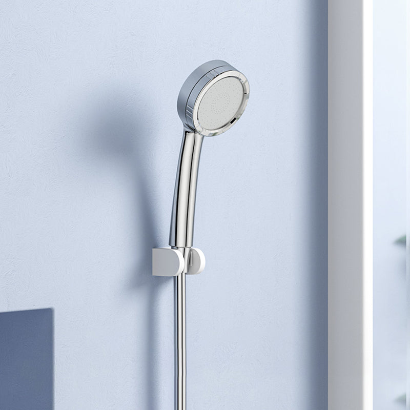 Modern Style Round Handheld Shower Bathroom Metal Wall Mounted Hand Shower