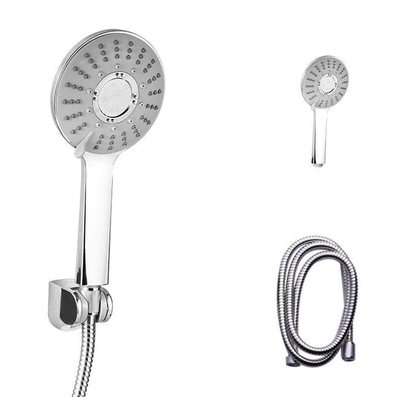 Modern Style Round Handheld Shower Bathroom Metal Wall Mounted Hand Shower