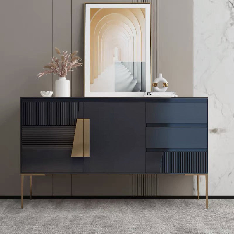 Luxury Style Storage Sideboard Rectangle Home Sideboard Cabinet