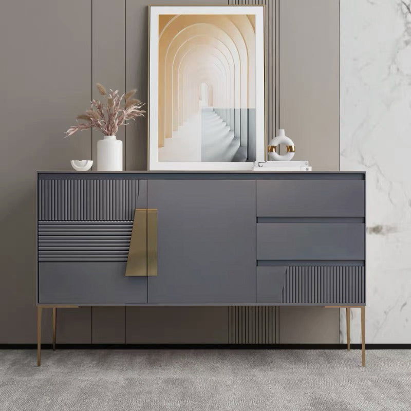 Luxury Style Storage Sideboard Rectangle Home Sideboard Cabinet