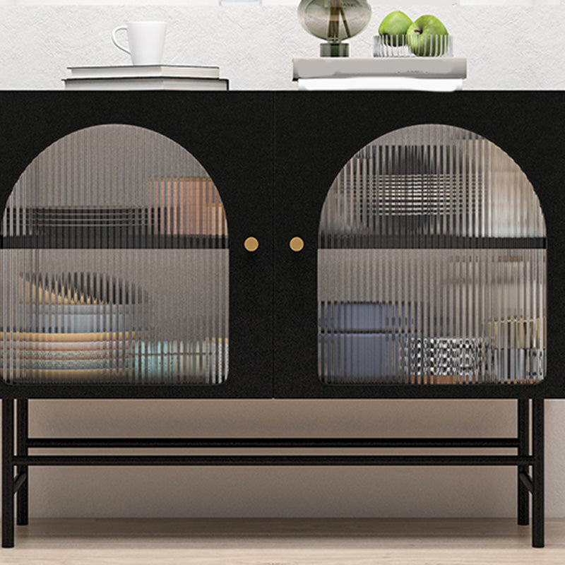 Contemporary Rectangle Sideboard Home Sideboard Cabinet with Door