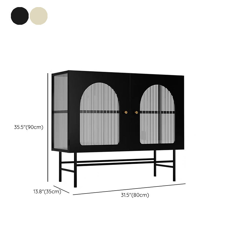 Contemporary Rectangle Sideboard Home Sideboard Cabinet with Door