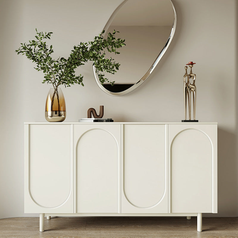 Modern Style Rectangle Sideboard Wooden Dining Sideboard with Doors