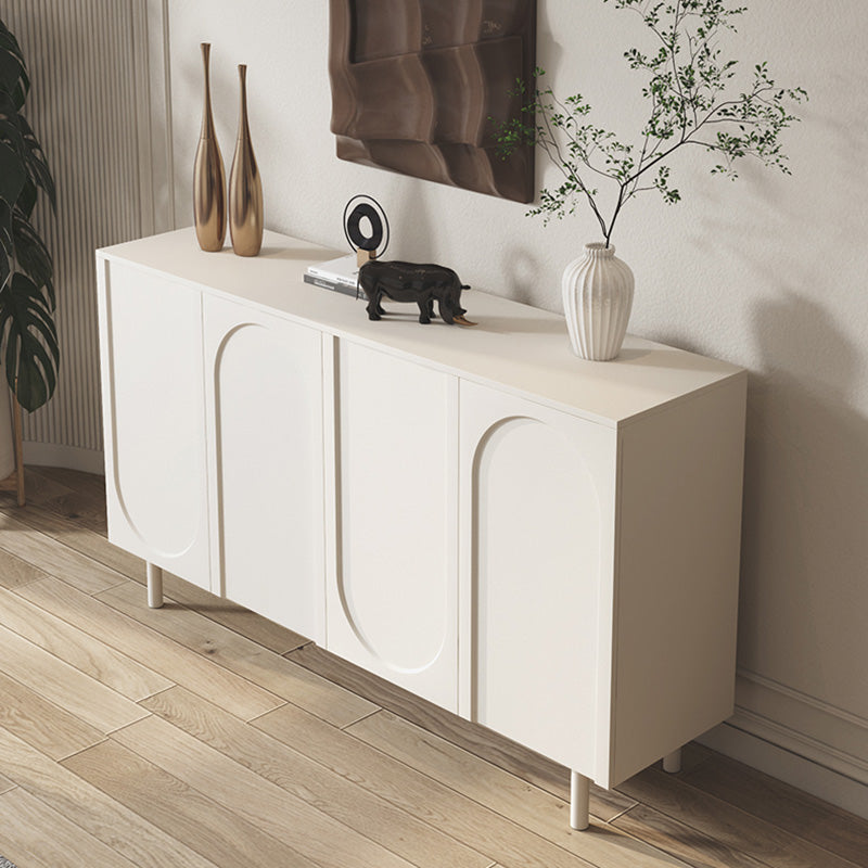 Modern Style Rectangle Sideboard Wooden Dining Sideboard with Doors