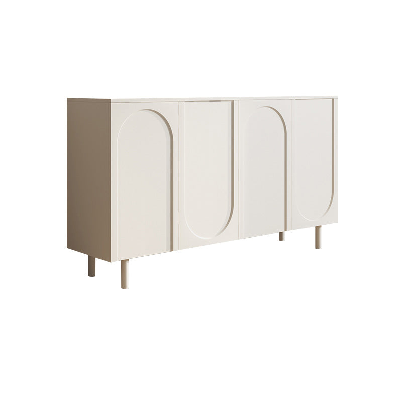 Modern Style Rectangle Sideboard Wooden Dining Sideboard with Doors