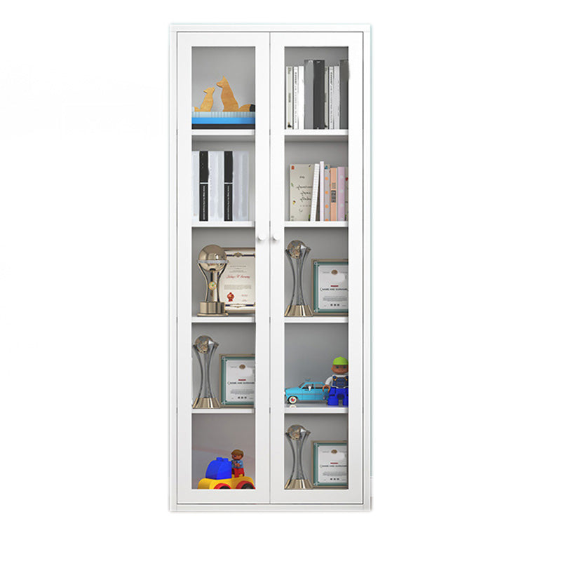 Modern Display Stand Steel Display Cabinet with Adjustable Interior Shelves