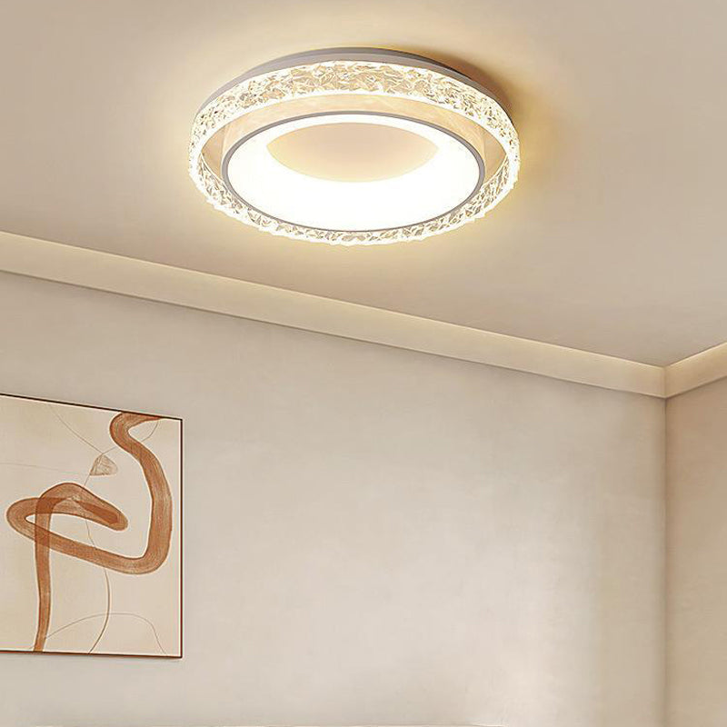 Modern Flush Mount Lighting LED White Ceiling Light for Restaurant