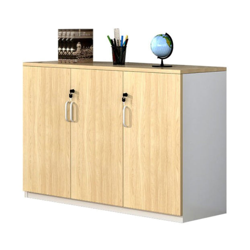 Wood Lateral Filing Cabinet Contemporary File Cabinet with Storage