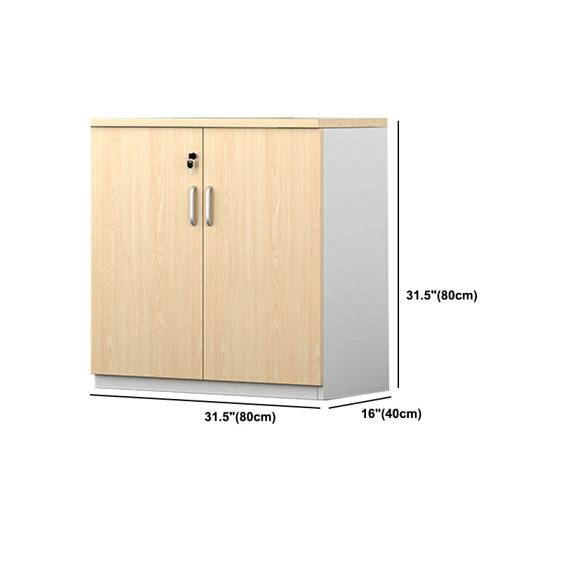 Wood Lateral Filing Cabinet Contemporary File Cabinet with Storage