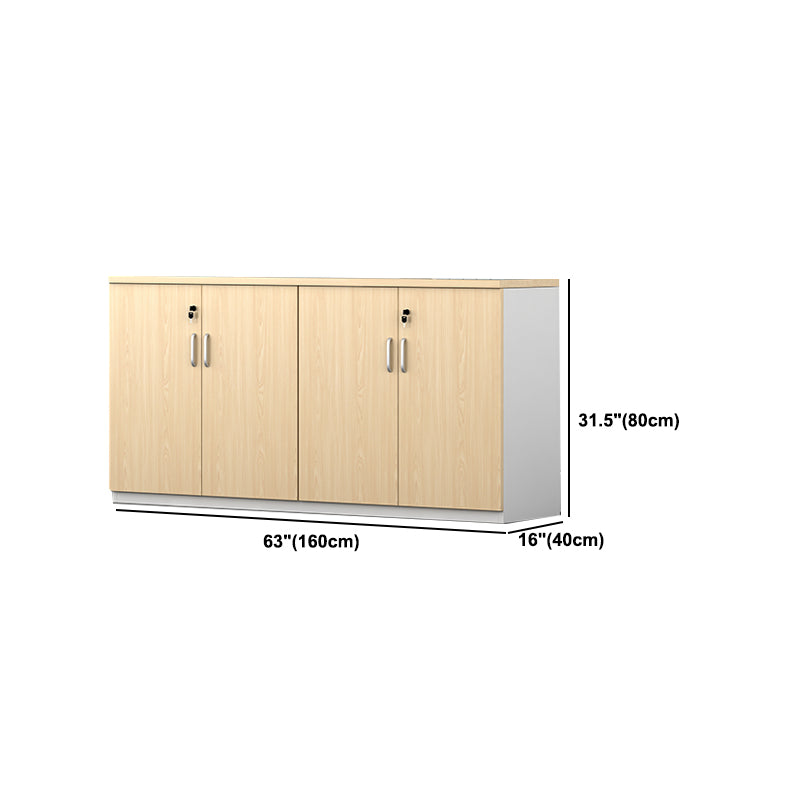 Wood Lateral Filing Cabinet Contemporary File Cabinet with Storage