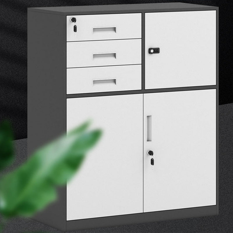 Metal Filing Cabinet Fire-Resistant File Cabinet with Drawers