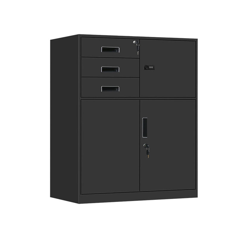 Metal Filing Cabinet Fire-Resistant File Cabinet with Drawers