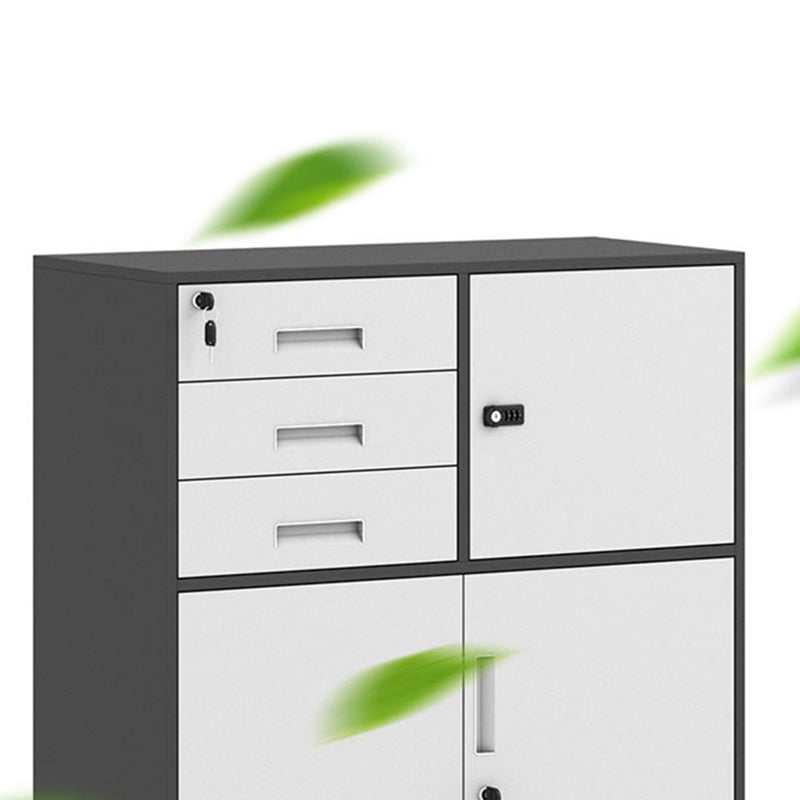 Metal Filing Cabinet Fire-Resistant File Cabinet with Drawers