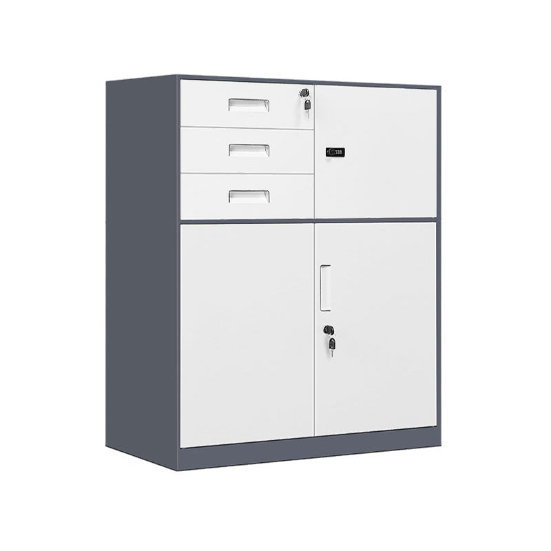 Metal Filing Cabinet Fire-Resistant File Cabinet with Drawers