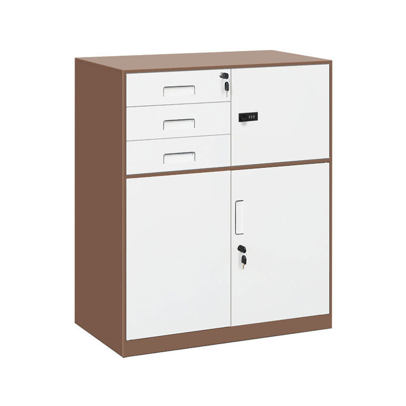 Metal Filing Cabinet Fire-Resistant File Cabinet with Drawers