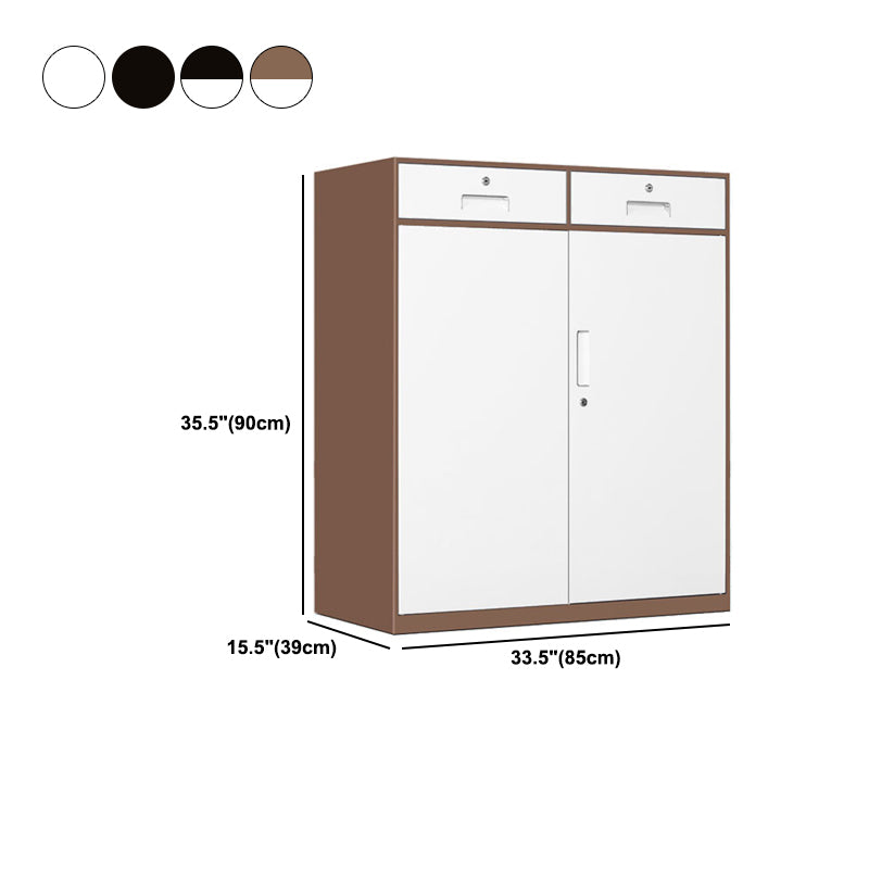 Metal Filing Cabinet Fire-Resistant File Cabinet with Drawers