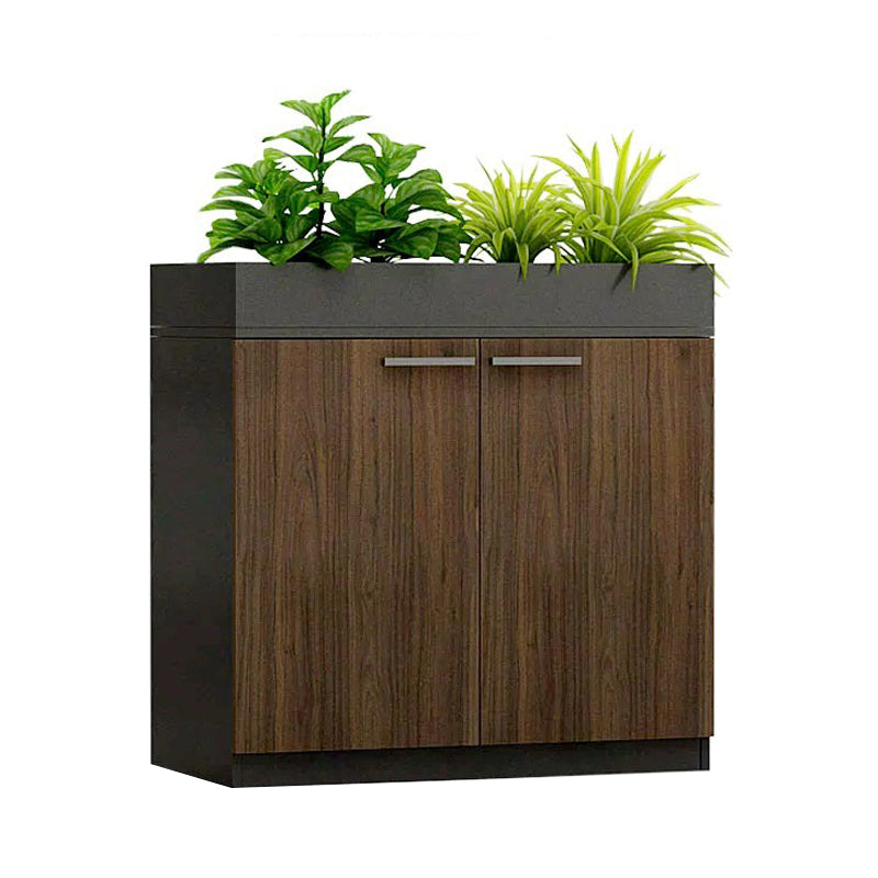 Wood Filing Cabinet Contemporary File Cabinet with Storage Shelves