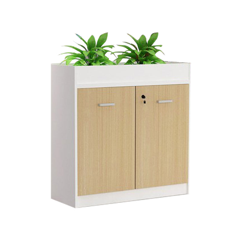 Wood Filing Cabinet Contemporary File Cabinet with Storage Shelves