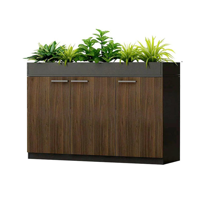 Wood Filing Cabinet Contemporary File Cabinet with Storage Shelves