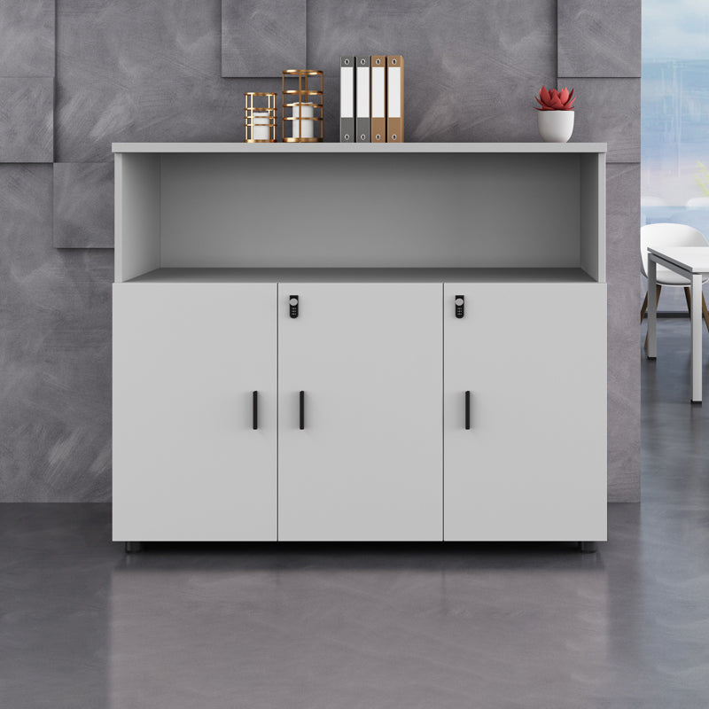 Wood Filing Cabinet Contemporary File Cabinet with Lock and Roll-out Shelves