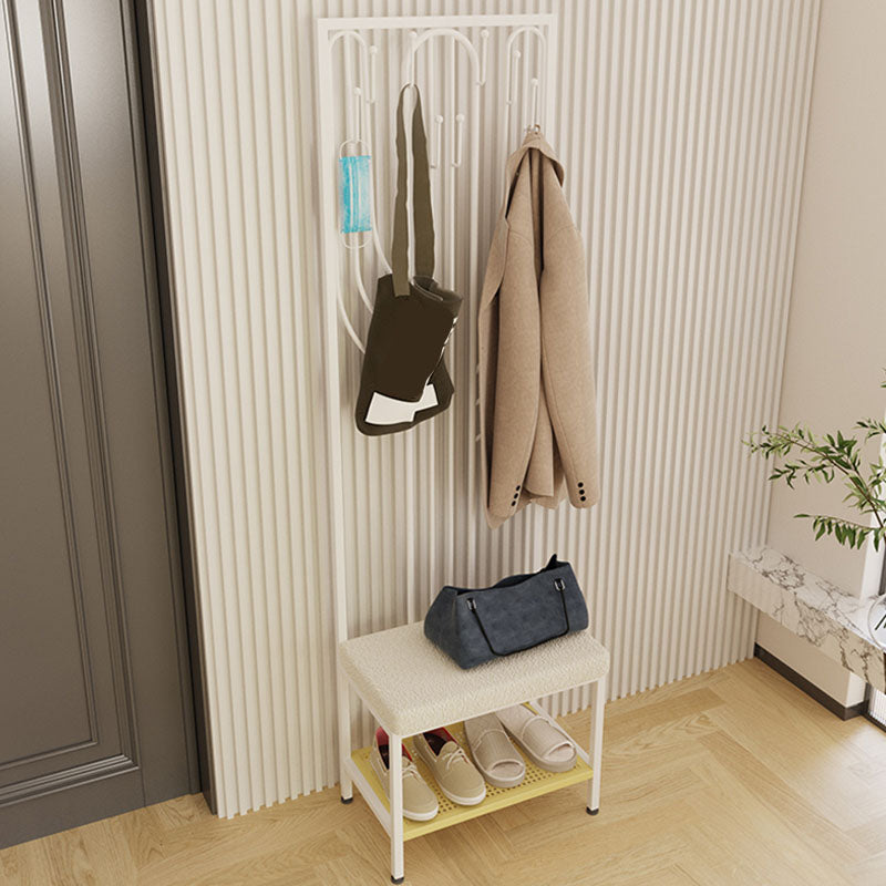 Luxurious Metallic Coat Hanger Free Standing Hooks Design Coat Rack for Living Room