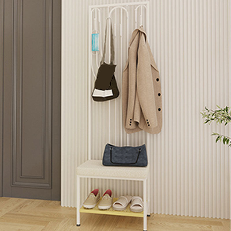 Luxurious Metallic Coat Hanger Free Standing Hooks Design Coat Rack for Living Room