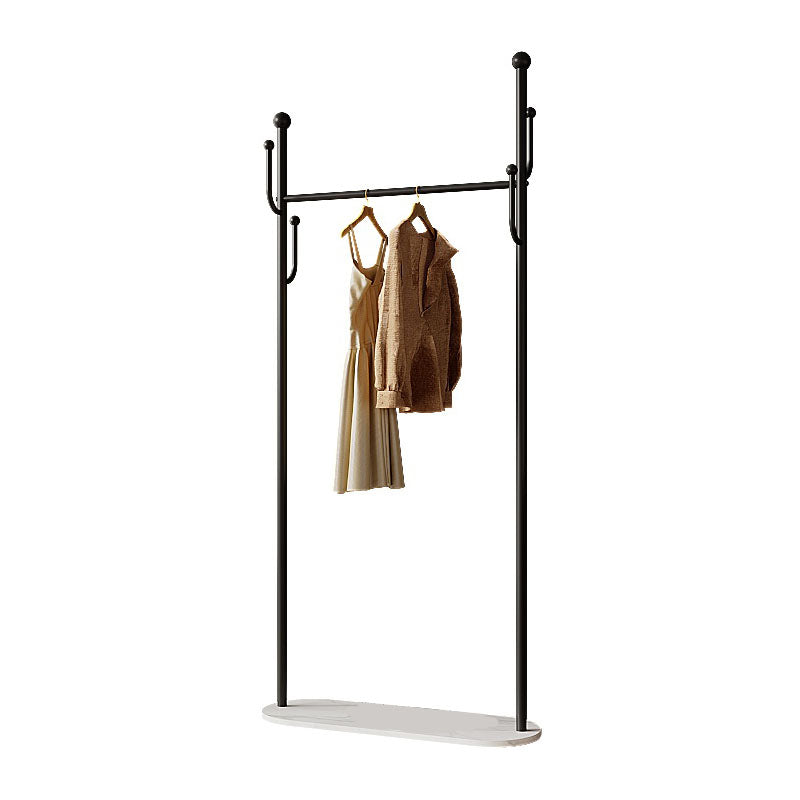 Gorgeous Coat Rack Coat Hooks Metal Storage Basket Coat Rack with Castors