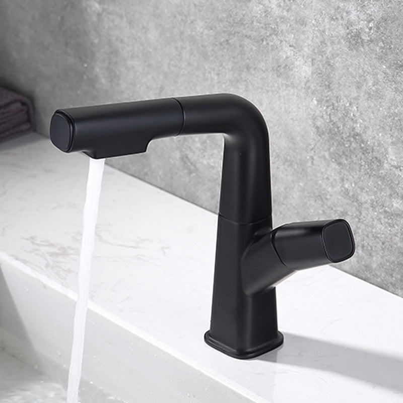 Modern Vessel Faucet Brass Lever Handles Swivel Spout Vessel Sink Bathroom Faucet