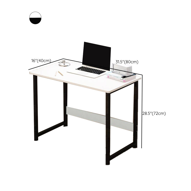 Industrial Writing Desk Wood Dormitory & Office Desk with Shelf