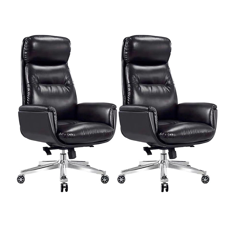 Contemporary PU Computer Chair High Back Swivel Managers Chair