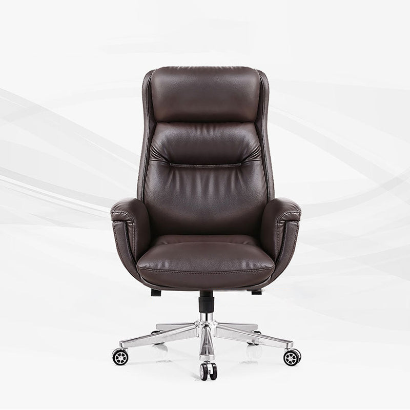 Contemporary PU Computer Chair High Back Swivel Managers Chair